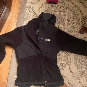 Black  Fleece lined North face Winter Jacket Woman’s